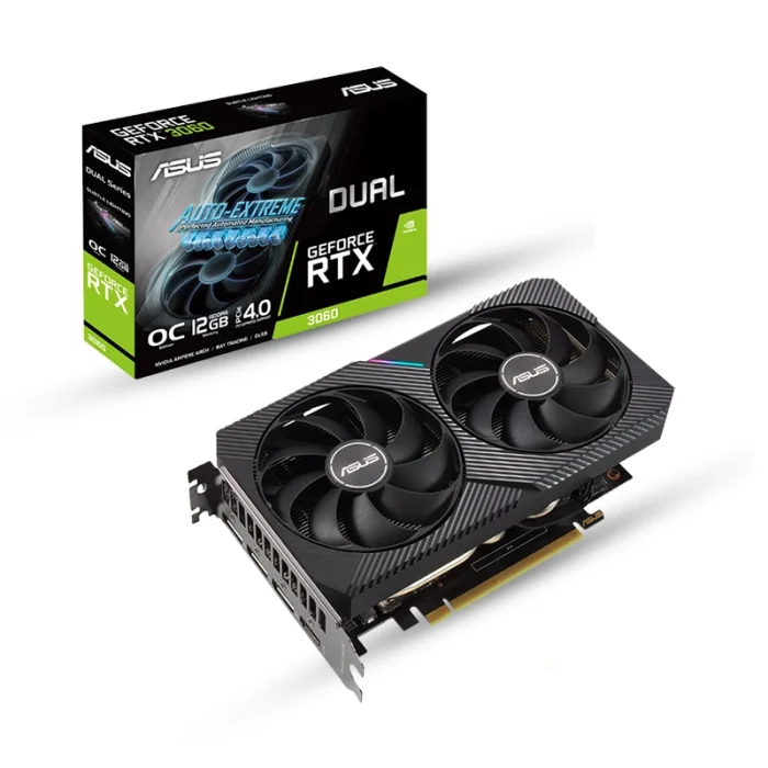 ASUS Dual RTX 3060 12GB V2 OC Edition GDDR6