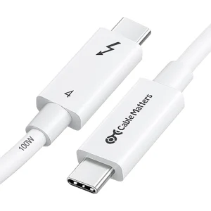 Razer Thunderbolt 4 Cable – 2 m – White