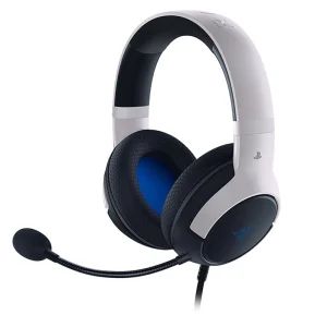 Razer Kaira X Wired Gaming Headset for Playstation 5 / PS5, PS4, PC, Mac, Mobile: 50mm Drivers – HyperClear Cardioid Mic – Memory Foam Cushions – On-Headset Controls – White & Black