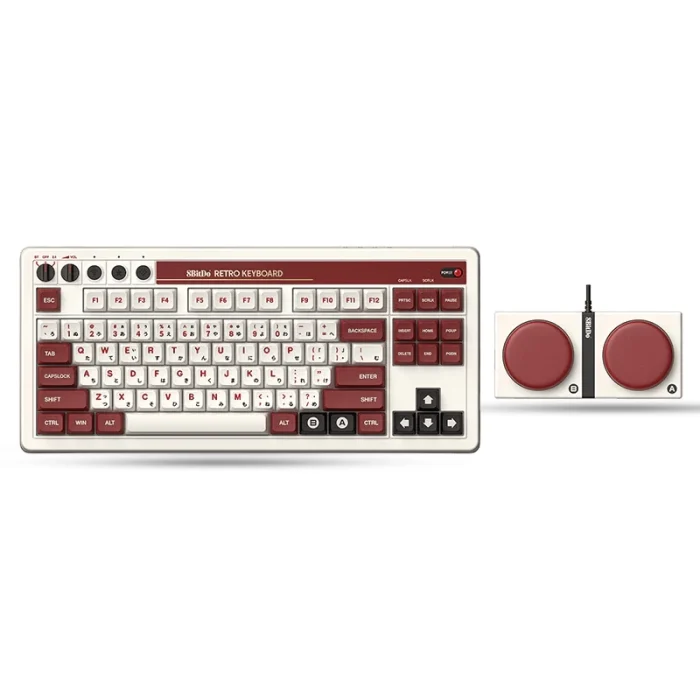 8BitDo – Retro Mechanical Keyboard – Fami Edition