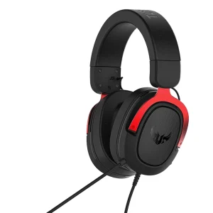 ASUS TUF H3 RED – 7.1 Surround Sound Gaming Headset