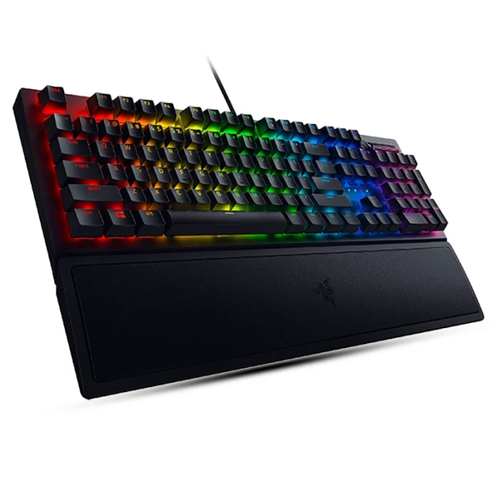 Razer Blackwidow V3 – Black – Mechanical Gaming Keyboard with Chroma RGB – Green Switch – Rz03-03540100-R3M1, Wired