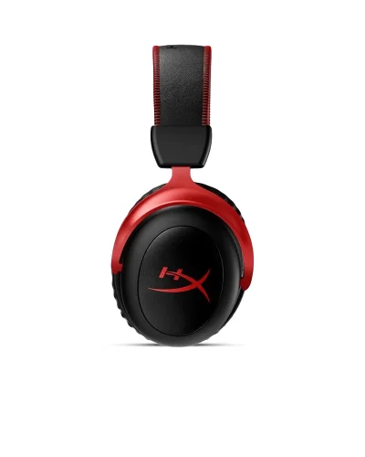 HyperX Cloud III – Wired Gaming Headset | PC | PS5 | Xbox Series X | S | Angled 53mm Drivers | DTS | Memory Foam | Durable Frame | Ultra-Clear 10mm Mic | USB-C | USB-A | 3.5mm | Black/Red