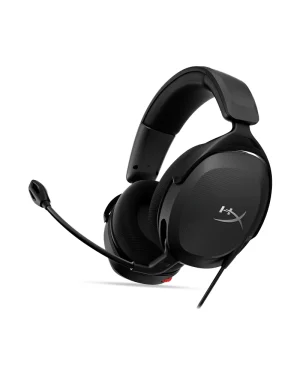 HyperX Cloud Stinger 2 Greatness Refined, Lightweight Wired Over Ear Headset with mic, Swivel-to-Mute Function, 50mm Drivers, PC Compatible – Black (519T1AA)