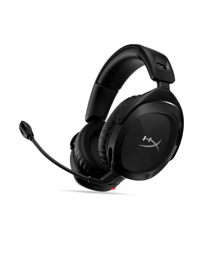 HyperX Cloud Stinger 2 – Wireless Gaming Headset | Compatible with PC | Noise-cancelling Swivel-to-mute Microphone | Comfortable Memory Foam | UP to 20 hours of battery life | Black