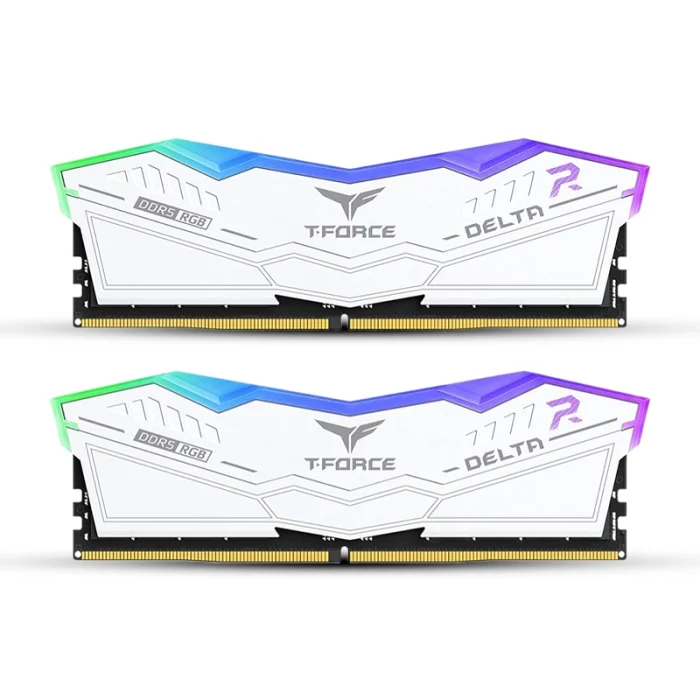 TForce DELTA RGB DDR5 24GB x2 7600 White