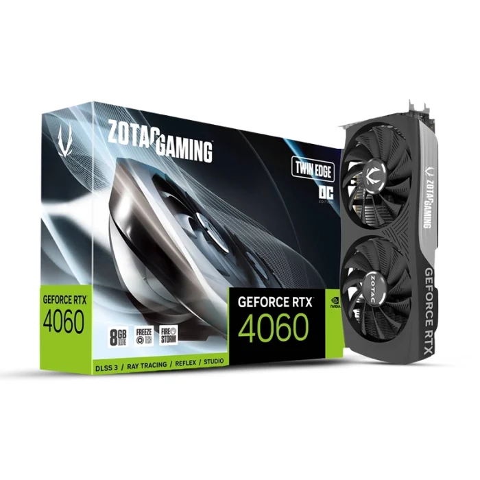 ZOTAC GAMING GeForce RTX 4060 8GB Twin Edge OC